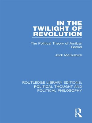 cover image of In the Twilight of Revolution